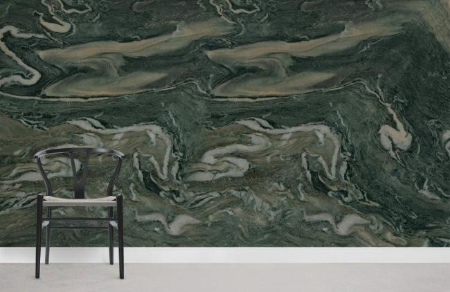 Crystal & Geode | Luxurious Marble Texture Effect Mural Wallpaper 1ft² Emerald Green Crystal & Geode Crystal & Geode